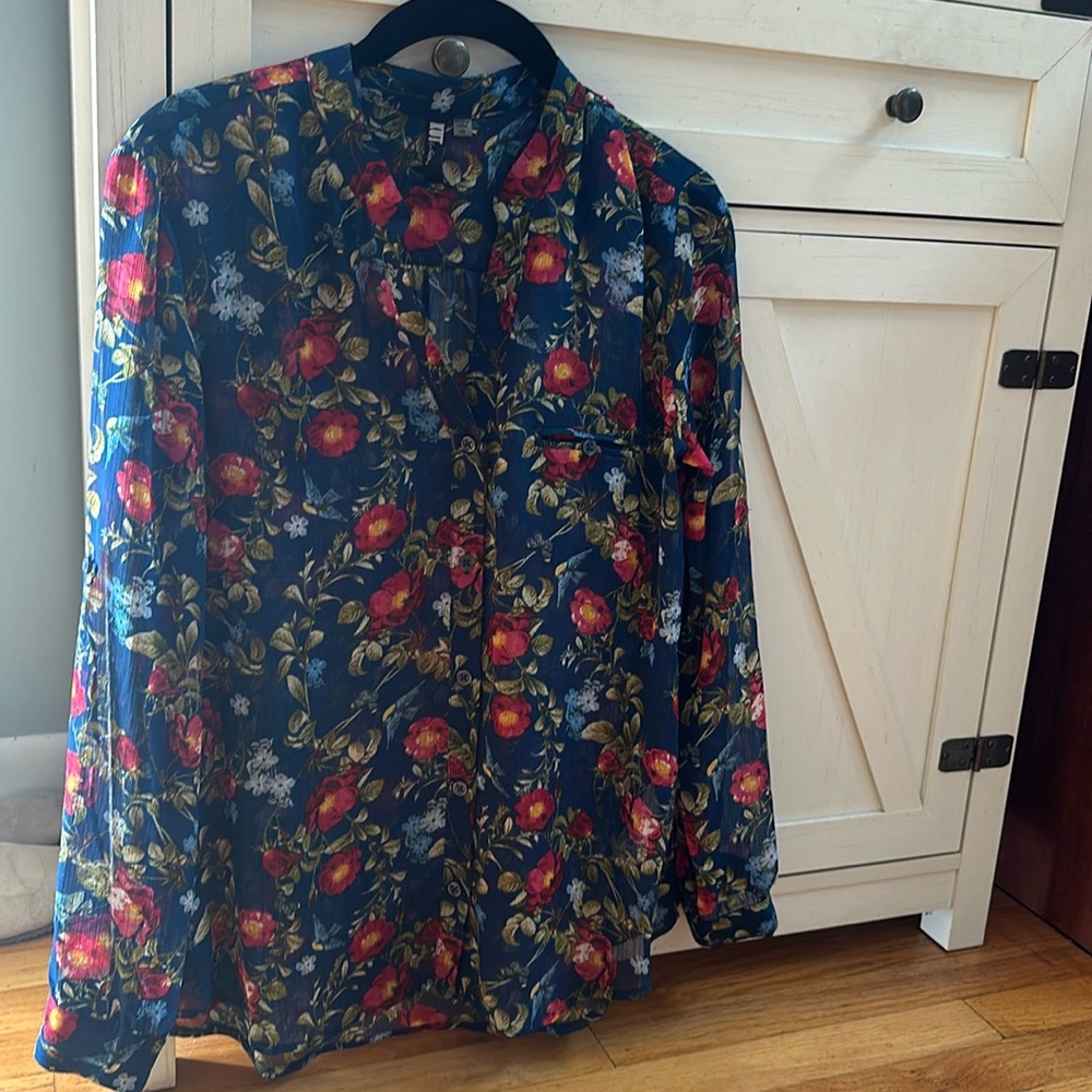 Kut from the Kloth floral blouse